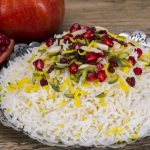 طريقة عمل أرز إيراني بالرمان