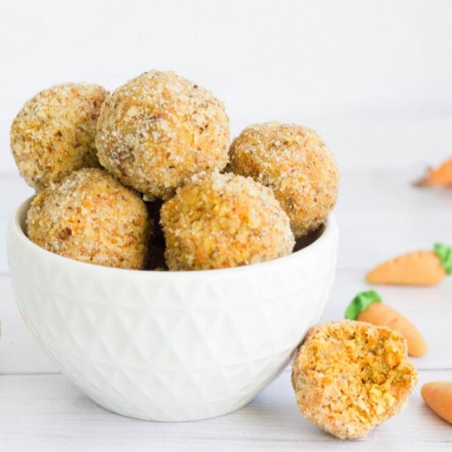 طريقة عمل كرات كيك الجزر