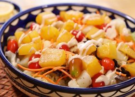 طريقة عمل سلطة القرع بالطحينية