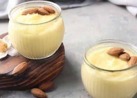 طريقة عمل حلى الكاسترد باللوز