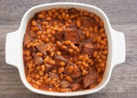 طريقة عمل طاجن فاصوليا بيضاء باللحم