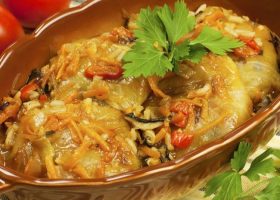 طريقة عمل صينية الملفوف في الفرن