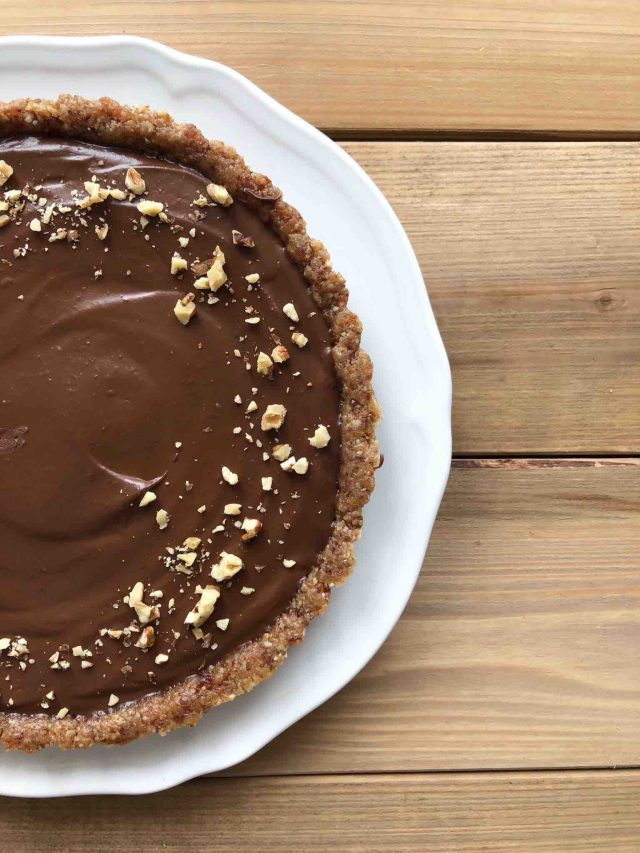 طريقة عمل تارت البسكويت بالشكولاتة