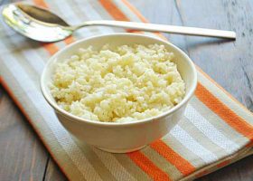 طريقة عمل أرز القرنبيط بالفرن