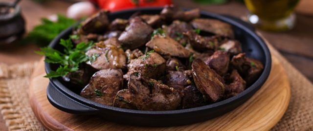 طريقة عمل كبدة الخروف بالفرن