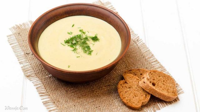 طريقة عمل شوربة الشوفان بالحليب