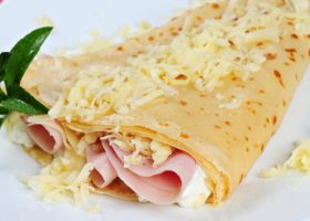 طريقة عمل كريب مالح بالجبن والتيركي