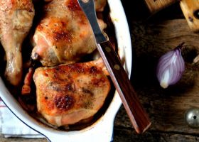 طريقة عمل صينية الدجاج بالبصل