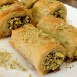 طريقة عمل البقلاوة بالفستق الحلبي