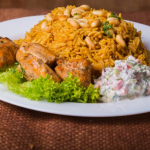 طريقة عمل أرز مشخول بالدجاج