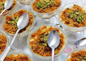 طريقة عمل حلى كاسات الشعيرية