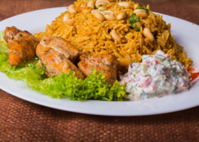 طريقة عمل أرز مشخول بالدجاج