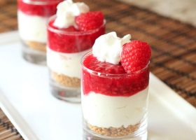 طريقة عمل تشيز كيك بالكاسات