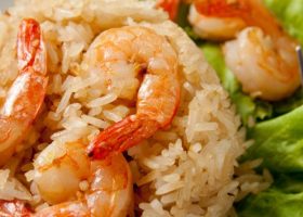 طريقة عمل أرز بالروبيان