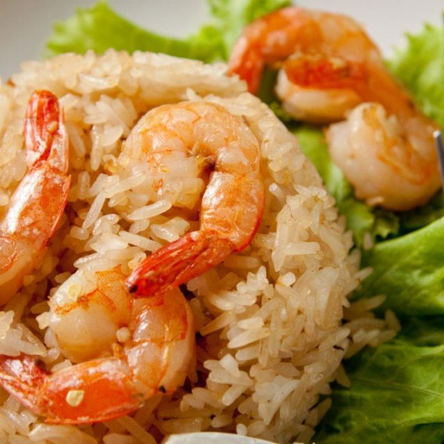 طريقة عمل أرز بالروبيان