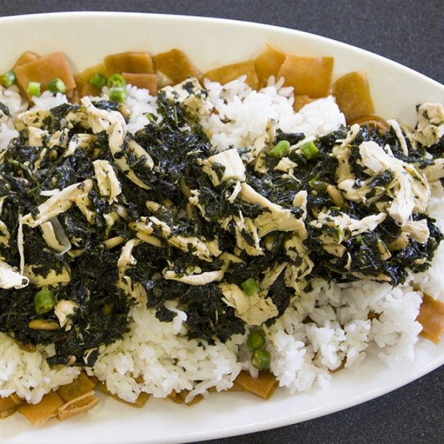 طريقة عمل فتة الملوخية