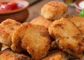 طريقة عمل ناجتس الدجاج بالكينوا