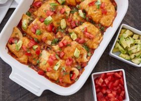 طريقة عمل انشلادا اللحم