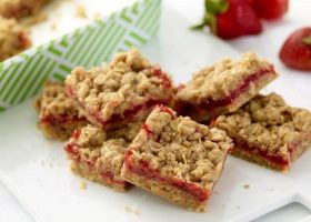 طريقة عمل تارت الشوفان بالفراولة