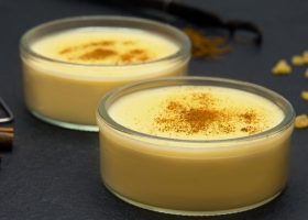 طريقة عمل مهلبية الكاسترد بالقشطة