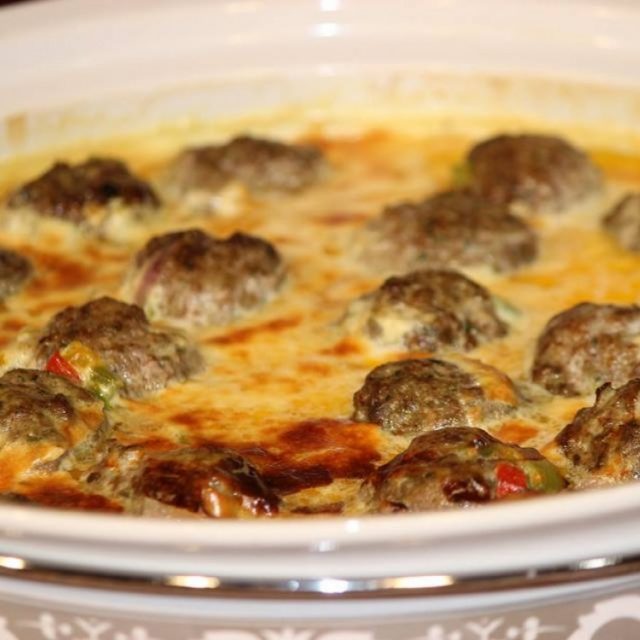 طريقة عمل الكفتة بالخضار والكريمة