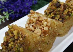 طريقة عمل الهريسة النبكية