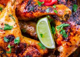 طريقة عمل دجاج تركي بالفرن