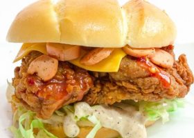 طريقة عمل برجر زنجر