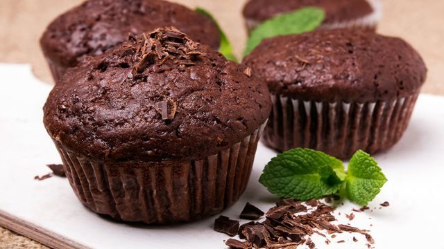 طريقة عمل كب كيك بالشكولاتة