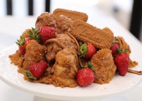 طريقة عمل حلى هرم اللوتس