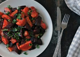 طريقة عمل سلطة الشمندر بالطماطم