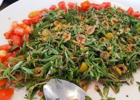 طريقة عمل سلطة الزعتر اللبنانية