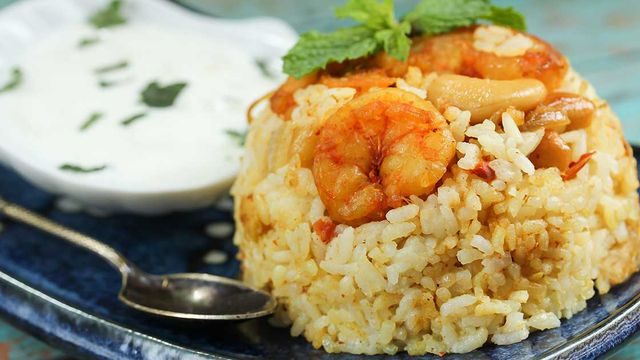 طريقة عمل برياني روبيان