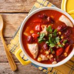 طريقة عمل شوربة الدجاج المكسيكية