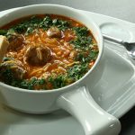 طريقة عمل شوربة كرات الكفتة بالشعيرية