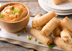 طريقة عمل سبرينج رول بالجمبري