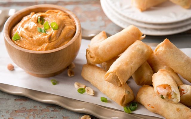 طريقة عمل سبرينج رول بالجمبري