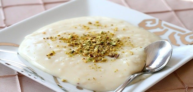 طريقة عمل رز بالحليب بدون نشا