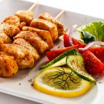 طريقة عمل كباب الدجاج بالزعفران