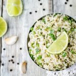 طريقة عمل أرز بالكزبرة والبرتقال