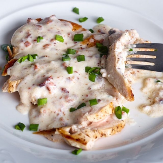 طريقة عمل دجاج مشوي بالكريمة