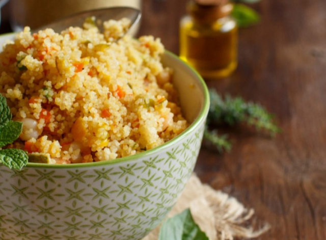 طريقة عمل كسكس بالبرتقال
