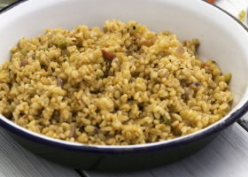 طريقة عمل المجدرة بالبرغل