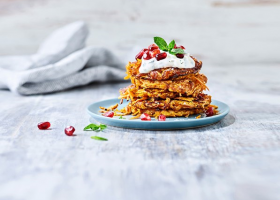 طريقة عمل بان كيك البطاطا الحلوة