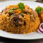 طريقة عمل كبسة اللحم والخضار