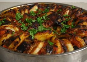 طريقة عمل تبسي الباذنجان