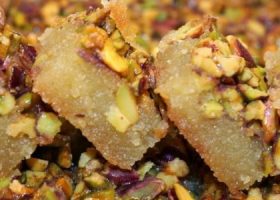 طريقة عمل الهريسة الشامية