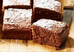 طريقة عمل كيكة جوز الهند بالشوكولاتة