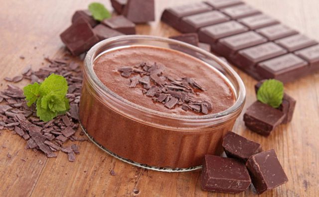 طريقة عمل موس الشوكولاتة بدون بيض