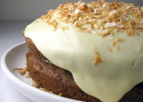 طريقة عمل جناش الشوكولاتة البيضاء